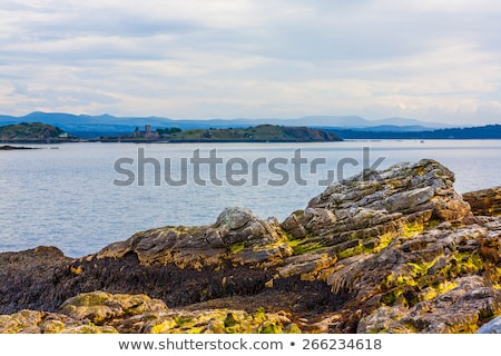 Black Sands Beach Aberdour Scotland ストックフォト © Julietphotography