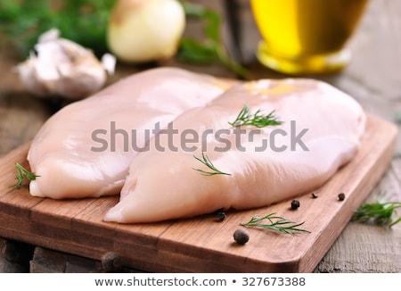 Foto stock: Raw Chicken Breast