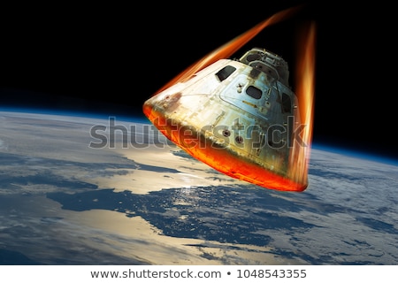 Stock photo: The Astronaut Returns To Earth