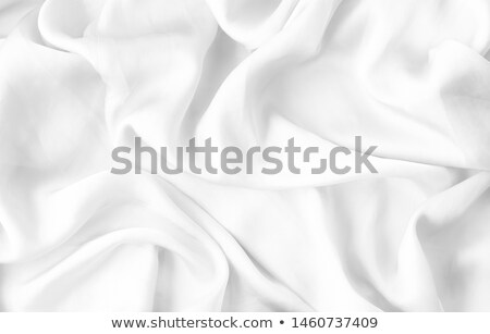 Stok fotoğraf: Luxury White Soft Silk Flatlay Background Texture Holiday Beaut