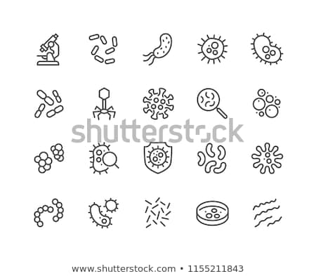 Foto d'archivio: Microbiology Microscope Bacteria Discovery Science