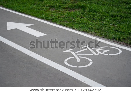 ストックフォト: Bicycle Lane