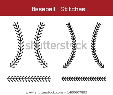 Stock photo: Baseball Stitch