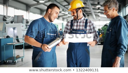 [[stock_photo]]: Craftsman And Apprentice