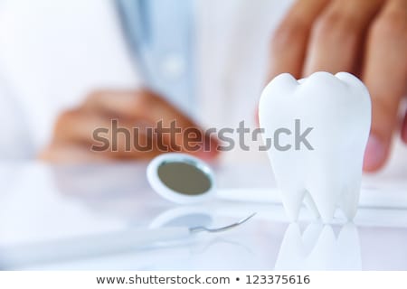 Stockfoto: Ezonde · tanden · concept