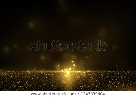 Stock photo: Glittery Gold Christmas Background Eps 10