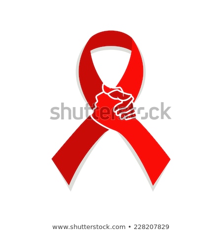 Stock fotó: Stop Aids Symbol