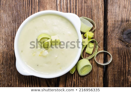 Foto d'archivio: Cooked Potatoes With Leek