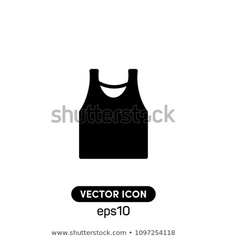 Stockfoto: Singlet Icon Flat