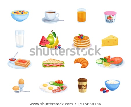 [[stock_photo]]: Watermelon Bowl With Cottage Cheese And Berries