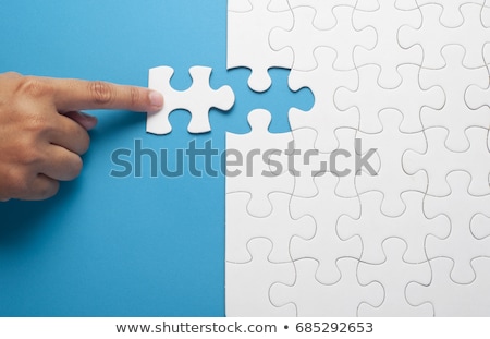 Stock fotó: Tax Help Jigsaw Puzzle Concept