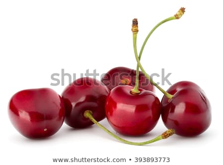 Zdjęcia stock: Appetizing Red Cherries