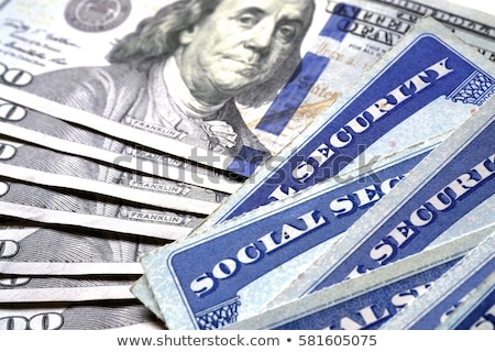 Foto stock: Social Security Benefits