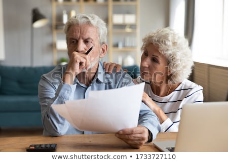 Foto stock: Couple Receiving Bad News