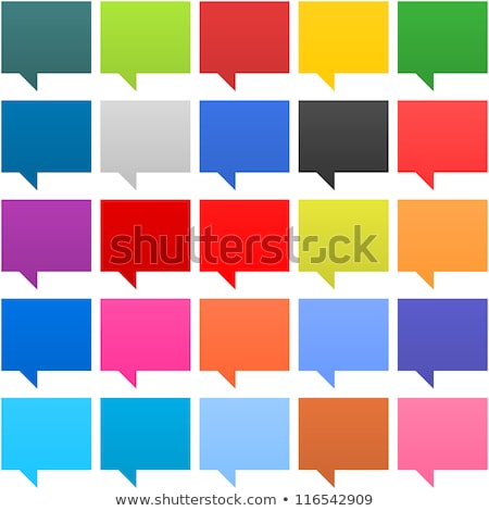 Stockfoto: Think Web Internet Square Vector Green Icon Design Set