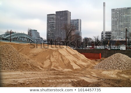 Foto stock: Large River Sand
