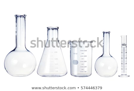 Stock photo: Test Tubes Isolated On White Laboratory Glassware