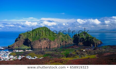 Stok fotoğraf: Vestmannaeyjar Island Iceland