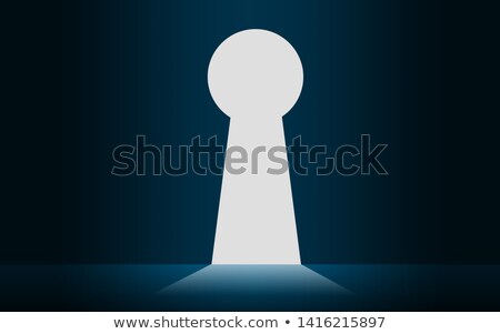 [[stock_photo]]: Keyhole In The Wall
