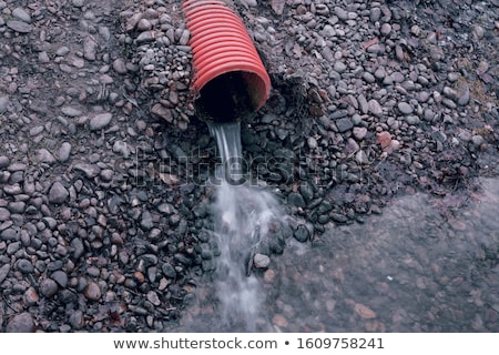 Foto stock: Polluted Creek