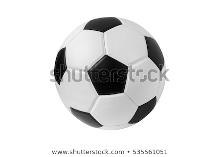 Stock photo: Soccer Ball Isolated On White Background