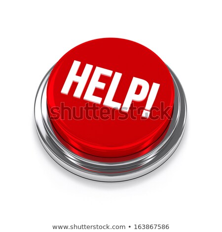 Stok fotoğraf: Button For Help