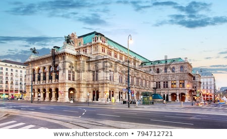 Stock fotó: The Vienna Opera House In Vienna Austria