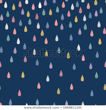 Foto d'archivio: Simple Pink Raindrop Pattern