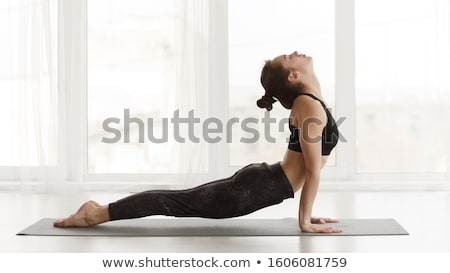 Foto stock: Pretty Athlete Stretching