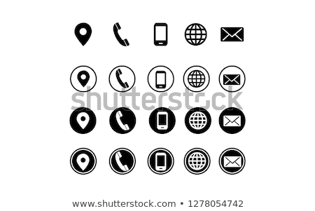 Stock fotó: Business Cards Icon In Cartoon Style