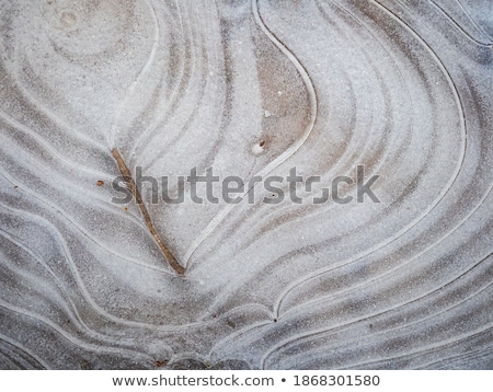 Stockfoto: Abstract Concentric Ice Pattern