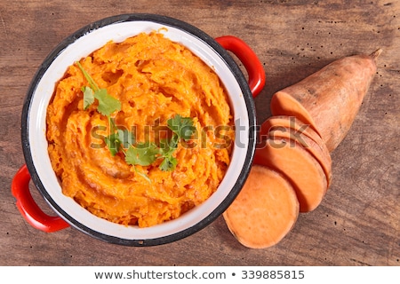 Stock photo: Mash Sweet Potato