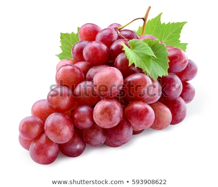 Foto stock: Ripe Red Grapes