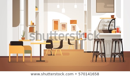 商業照片: Bakery Shop - Modern Vector Flat Design Style Illustration