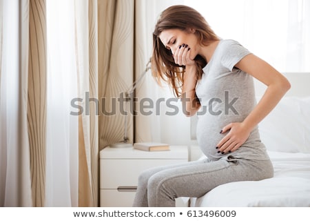 Stock photo: Woman Feeling Nausea