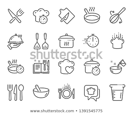 Stock photo: Vector Set Of Fried Food