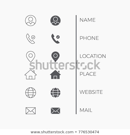 Foto stock: Business Card