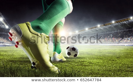 Stock fotó: Football Player