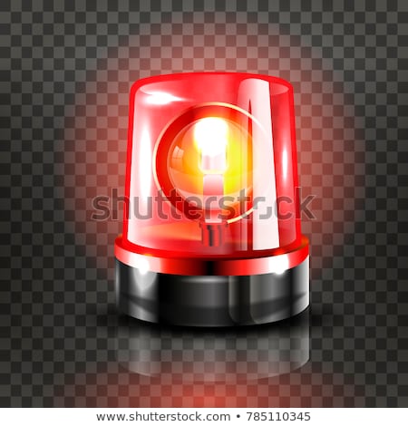 Stock foto: Flashing Warning Beacon