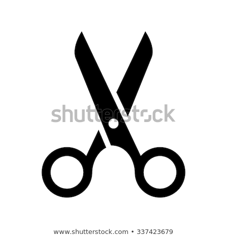 Vector Icon Scissors Foto stock © Artizarus