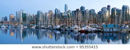 [[stock_photo]]: Vancouver Bc Skyline Along False Creek