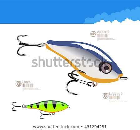 Foto stock: Options Fishing Lures