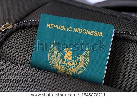 Stok fotoğraf: Indonesia Visa