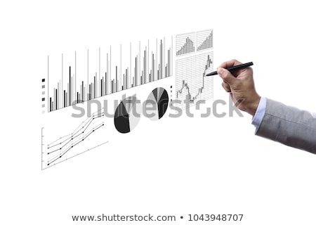 Сток-фото: Businessman Drawing Stock Chart