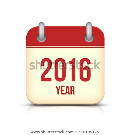 Foto d'archivio: Calendar For 2016 On White Background Vector Calendar For 2016 Written In Russian Names Of The Mont