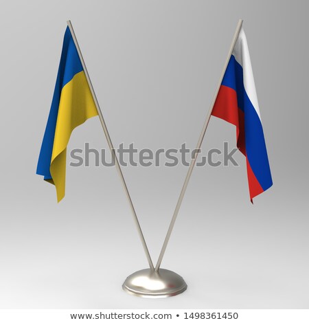 Stockfoto: Confrontation Ua Ru