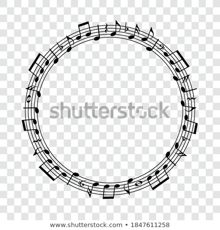 Сток-фото: Abstract Round Illustration Clip Art Image Vector