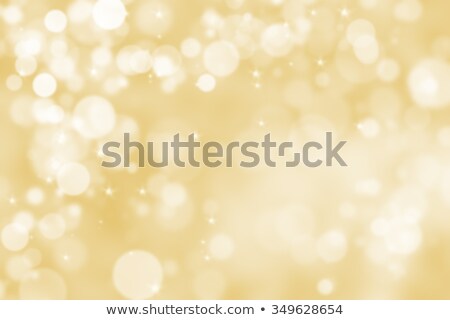 Stock photo: Gold Bokeh Background