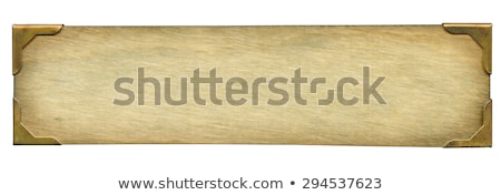 [[stock_photo]]: Empty Name Plate