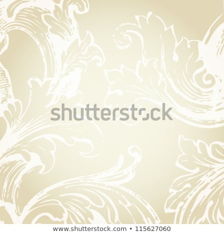 ストックフォト: Writing Abstract Background With Paper And Floral Beautiful Bouq